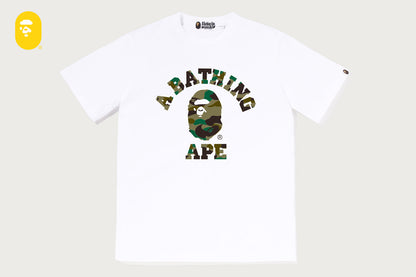 BAPE 1ST CAMO 大學T恤