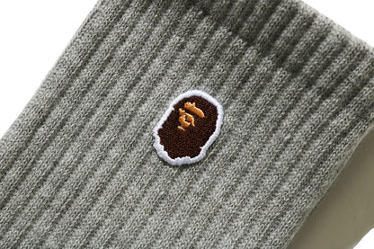 BAPE APE HEAD ONE POINT SOCKS