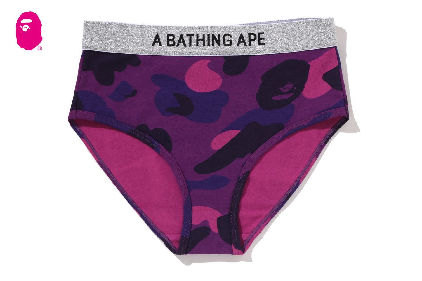 BAPE 彩色迷彩短褲