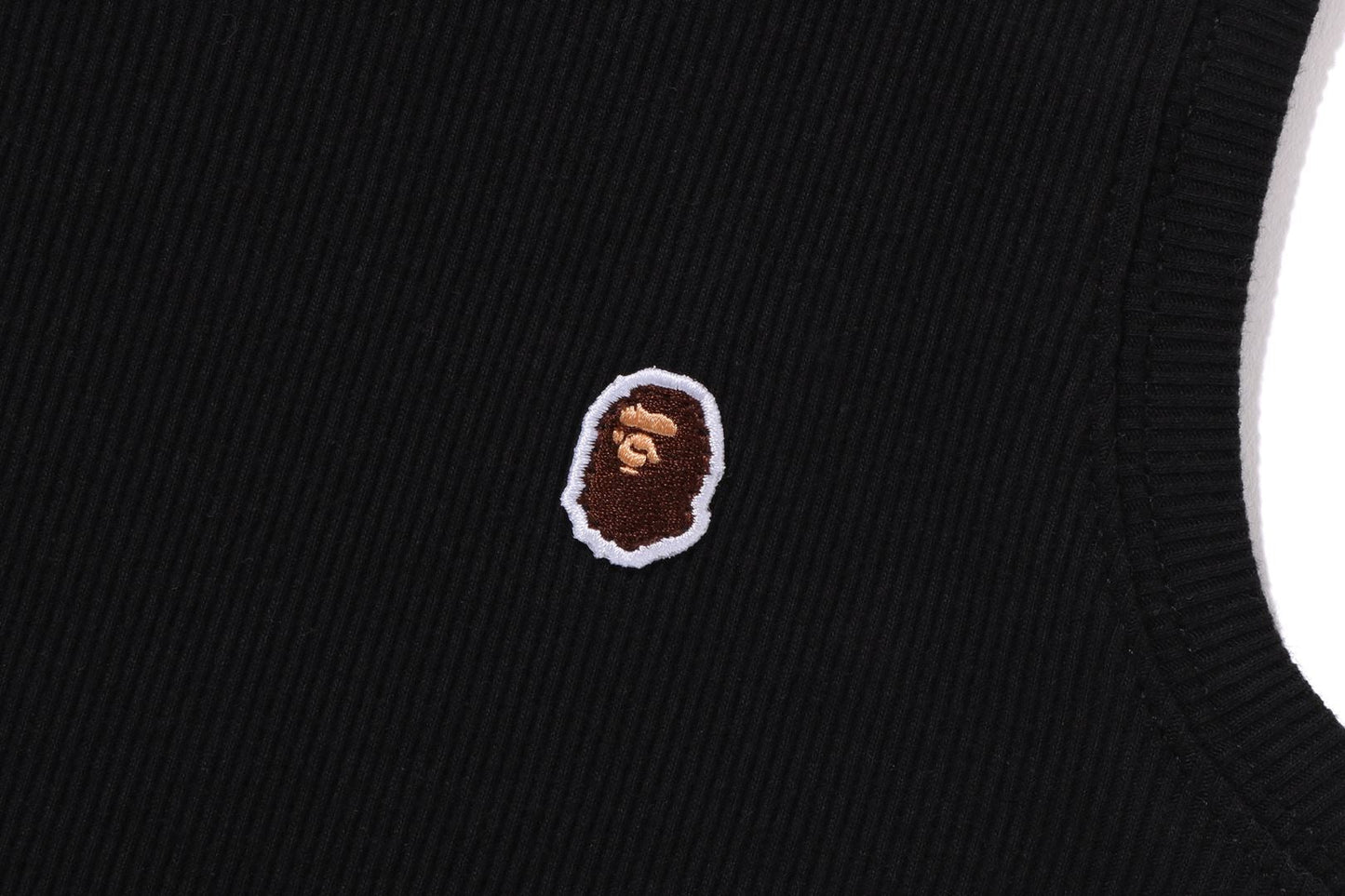 BAPE APE HEAD ONE POINT RIB TANK TOP