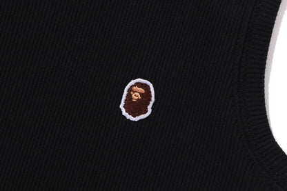 BAPE APE HEAD ONE POINT RIB TANK TOP