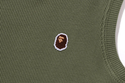 BAPE APE HEAD ONE POINT RIB TANK TOP