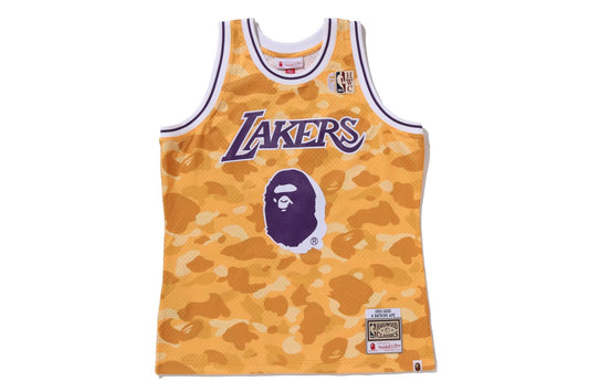 BAPE X M&N NBA 洛杉磯湖人隊 SWINGMAN 球衣