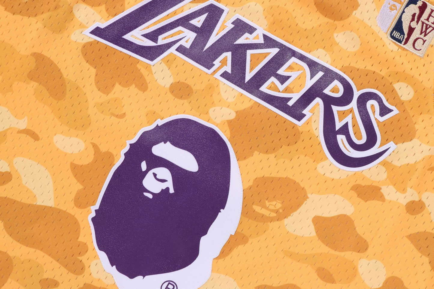 BAPE X M&N NBA 洛杉磯湖人隊 SWINGMAN 球衣