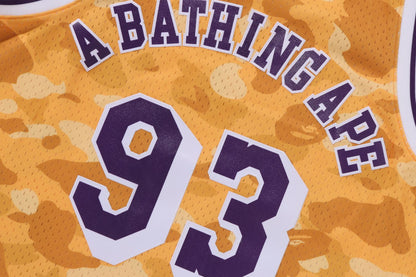 BAPE X M&N NBA 洛杉磯湖人隊 SWINGMAN 球衣