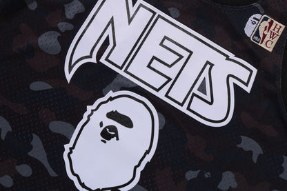BAPE BAPE X M&N NBA 新澤西網隊運動背心