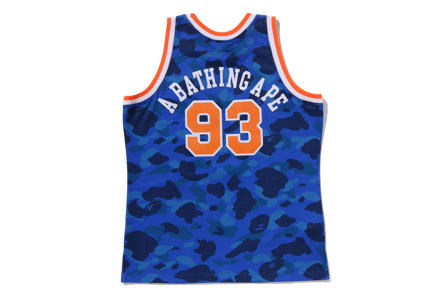 BAPE X M&N NBA NEW YORK KNICKS SWINGMAN JERSEY
