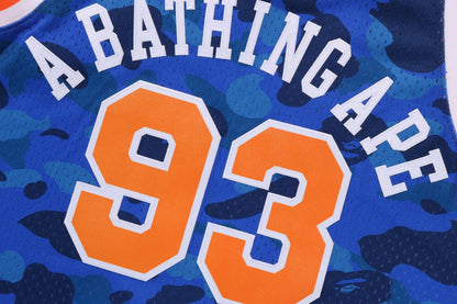 BAPE X M&N NBA NEW YORK KNICKS SWINGMAN JERSEY