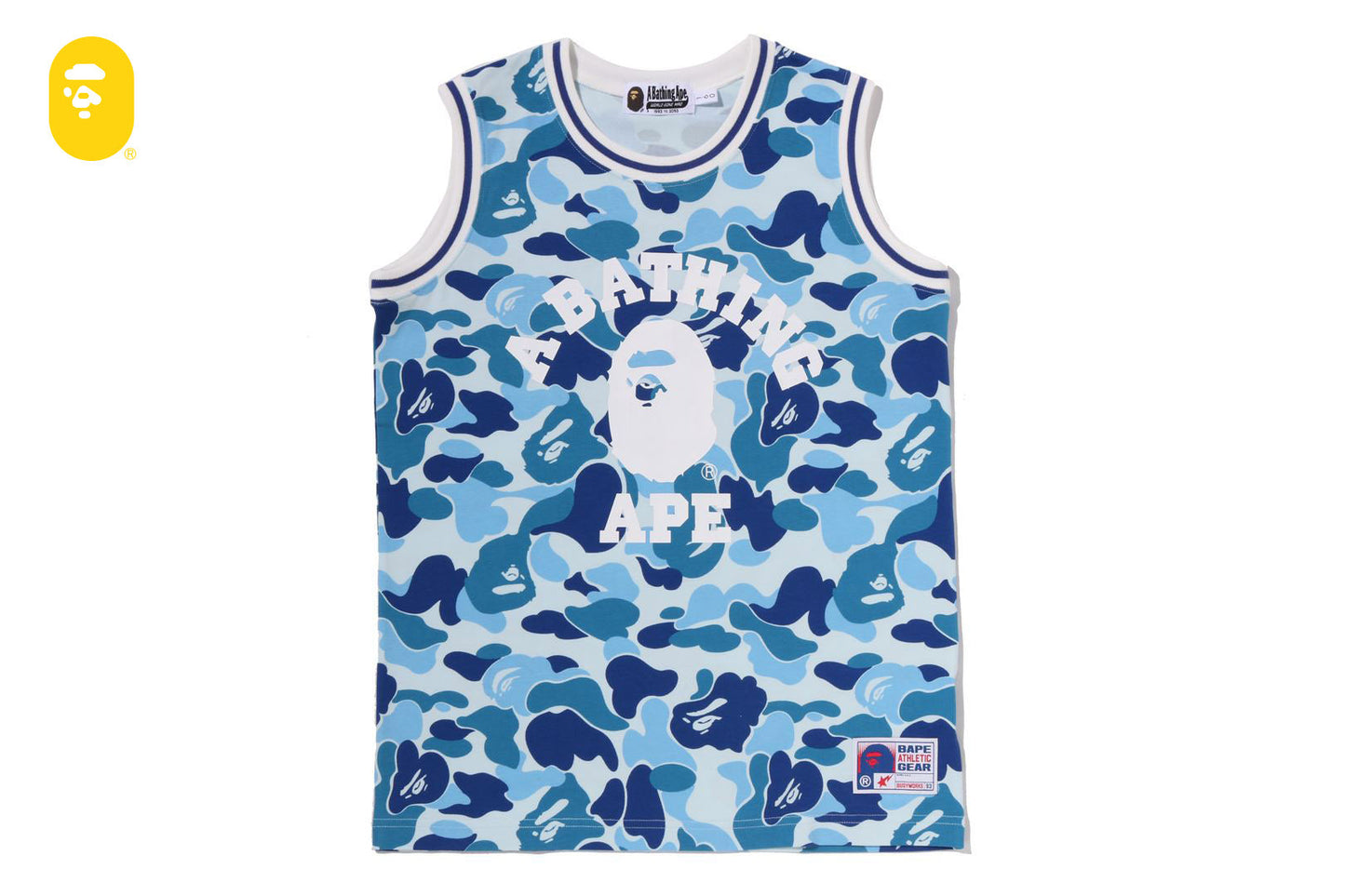 BAPE ABC CAMO 大學風背心