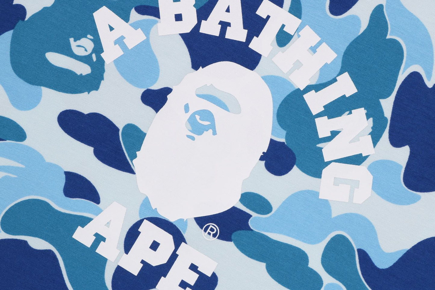 BAPE ABC CAMO 大學風背心