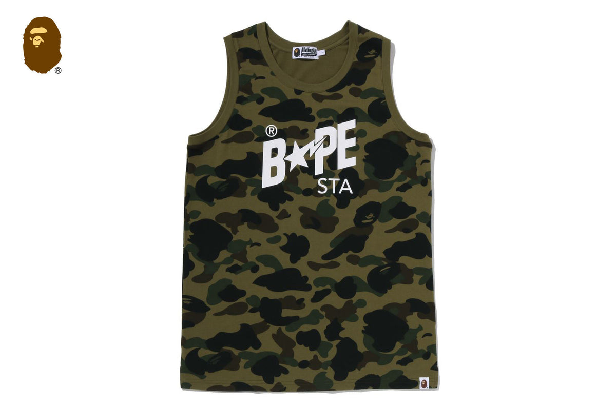 BAPE 1ST CAMO BAPE STANK TOP