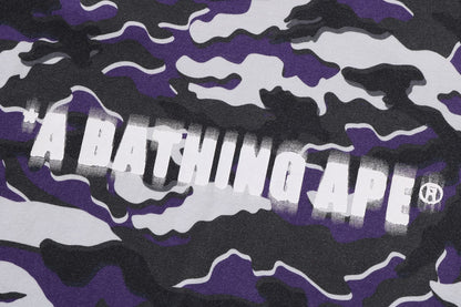 BAPE GLITCH WOODLAND CAMO 重洗浴衣風格短版背心