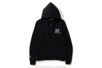 BAPE X E.T. APE HEAD ZIP HOODIE