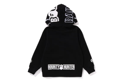 BAPE BOUNTY HUNTER MAD SHARK FULL ZIP HOODIE
