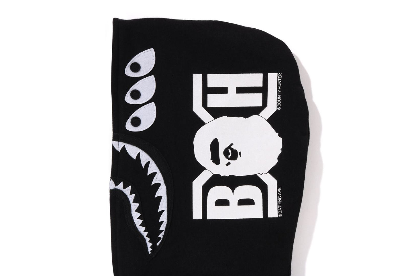 BAPE BOUNTY HUNTER MAD SHARK FULL ZIP HOODIE