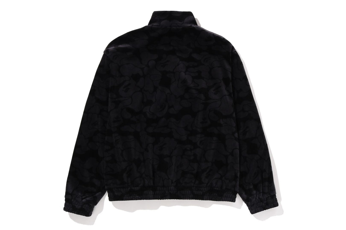 BAPE SOLID CAMO VELOUR METAL ONE POINT RELAXED FIT TRACK JACKET