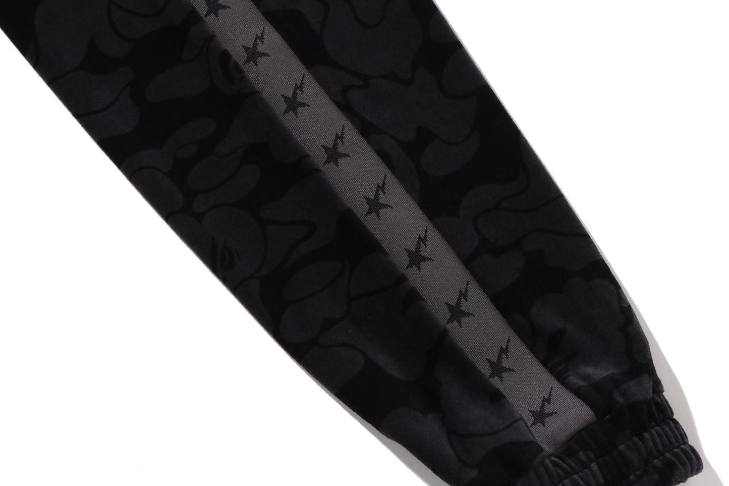 BAPE SOLID CAMO VELOUR METAL ONE POINT RELAXED FIT TRACK JACKET