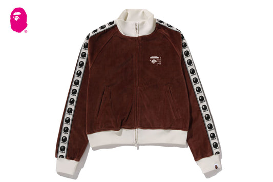 BAPE 天鵝絨運動外套