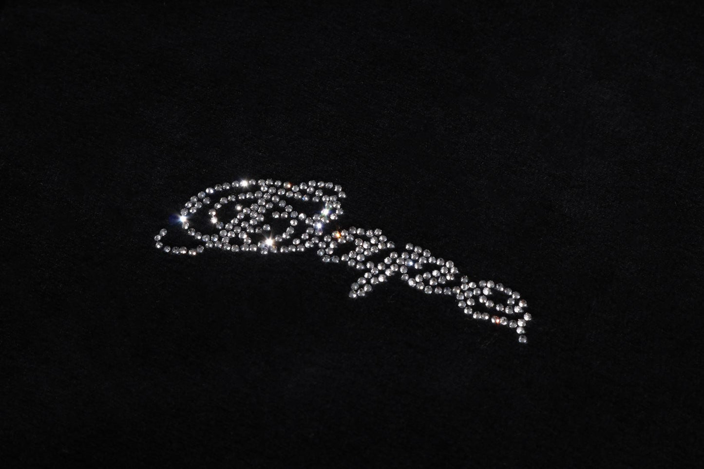 BAPE WASHED MULTI LOGO RHINESTONE VELOUR FULL ZIP HOODIE