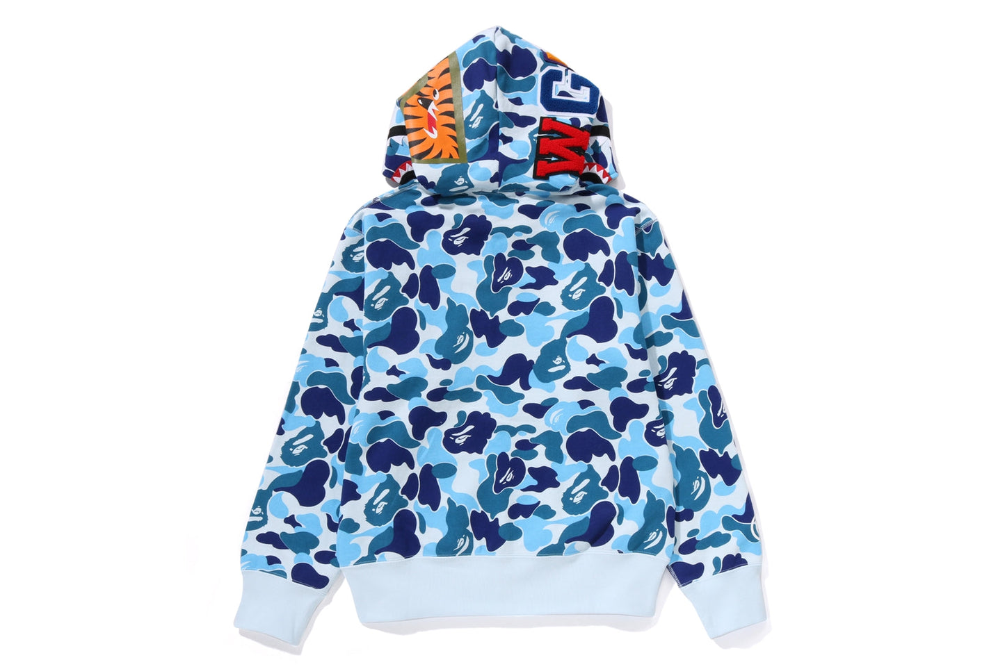 BAPE ABC CAMO SHARK FULL ZIP HOODIE