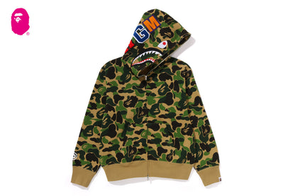 BAPE ABC CAMO SHARK FULL ZIP HOODIE