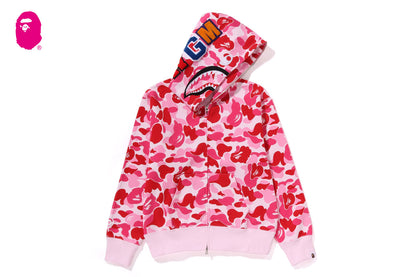 BAPE ABC CAMO SHARK FULL ZIP HOODIE
