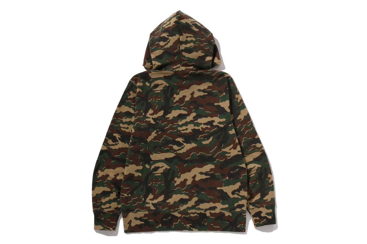 BAPE GLITCH WOODLAND CAMO FULL ZIP HOODIE