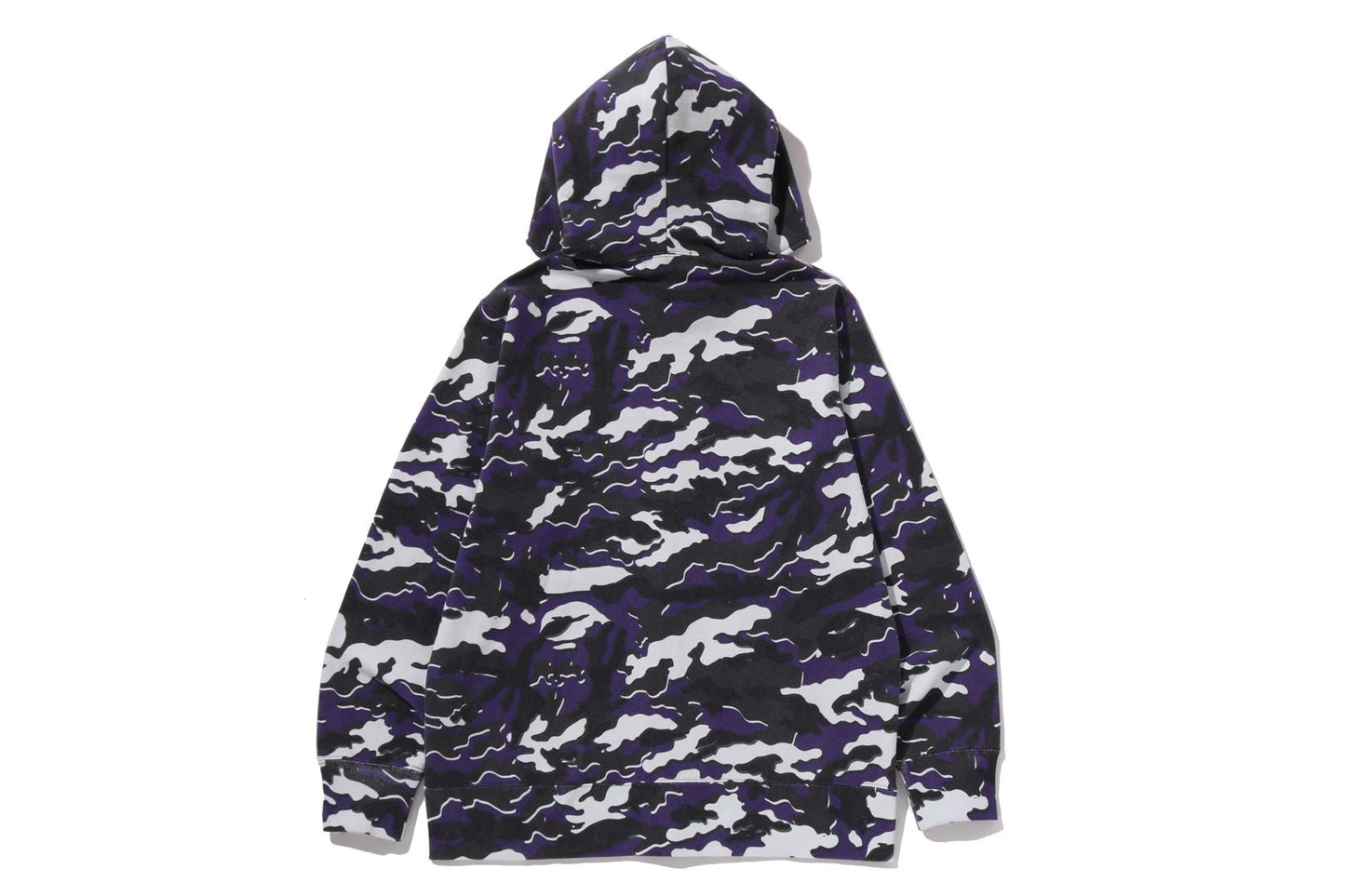 BAPE GLITCH WOODLAND CAMO FULL ZIP HOODIE