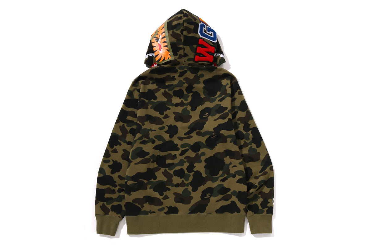 BAPE 1ST CAMO SHARK FULL ZIP HOODIE