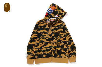BAPE 1ST CAMO SHARK FULL ZIP HOODIE