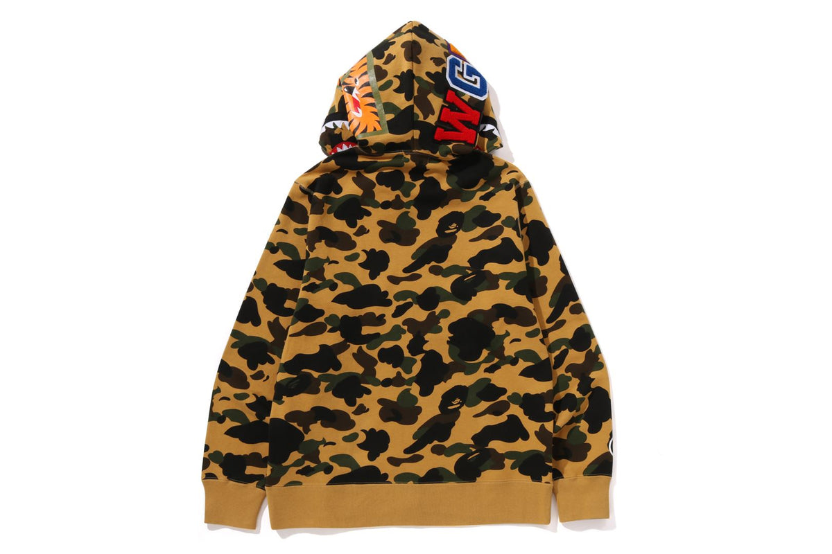 BAPE 1ST CAMO SHARK FULL ZIP HOODIE