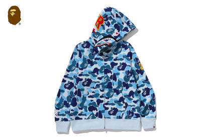 BAPE ABC CAMO 2ND SHARK FULL ZIP HOODIE