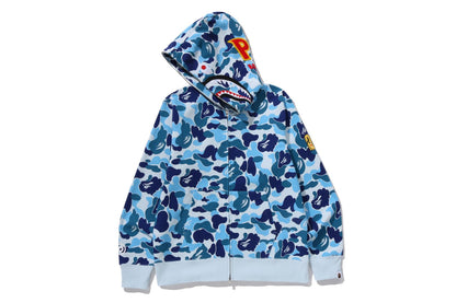BAPE ABC CAMO 2ND SHARK FULL ZIP HOODIE