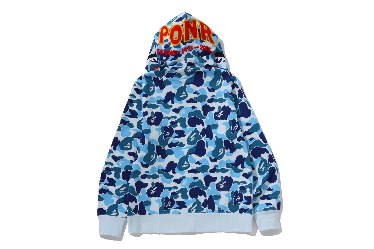 BAPE ABC CAMO 2ND SHARK FULL ZIP HOODIE