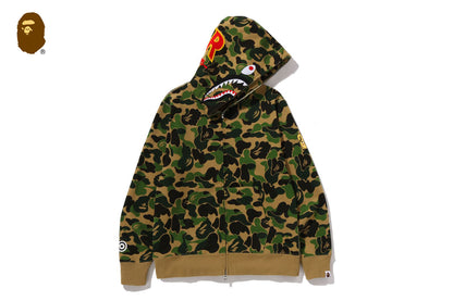 BAPE ABC CAMO 2ND SHARK FULL ZIP HOODIE