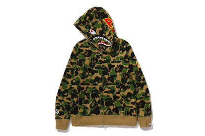 BAPE ABC CAMO 2ND SHARK FULL ZIP HOODIE