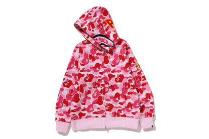 BAPE ABC CAMO 2ND SHARK FULL ZIP HOODIE