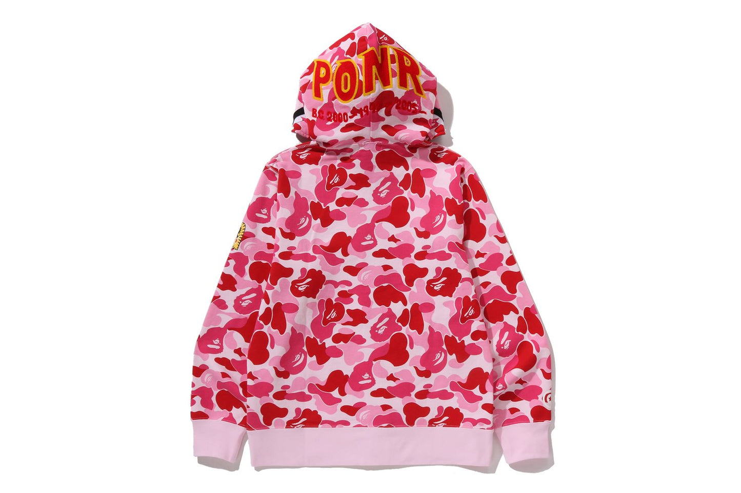 BAPE ABC CAMO 2ND SHARK FULL ZIP HOODIE