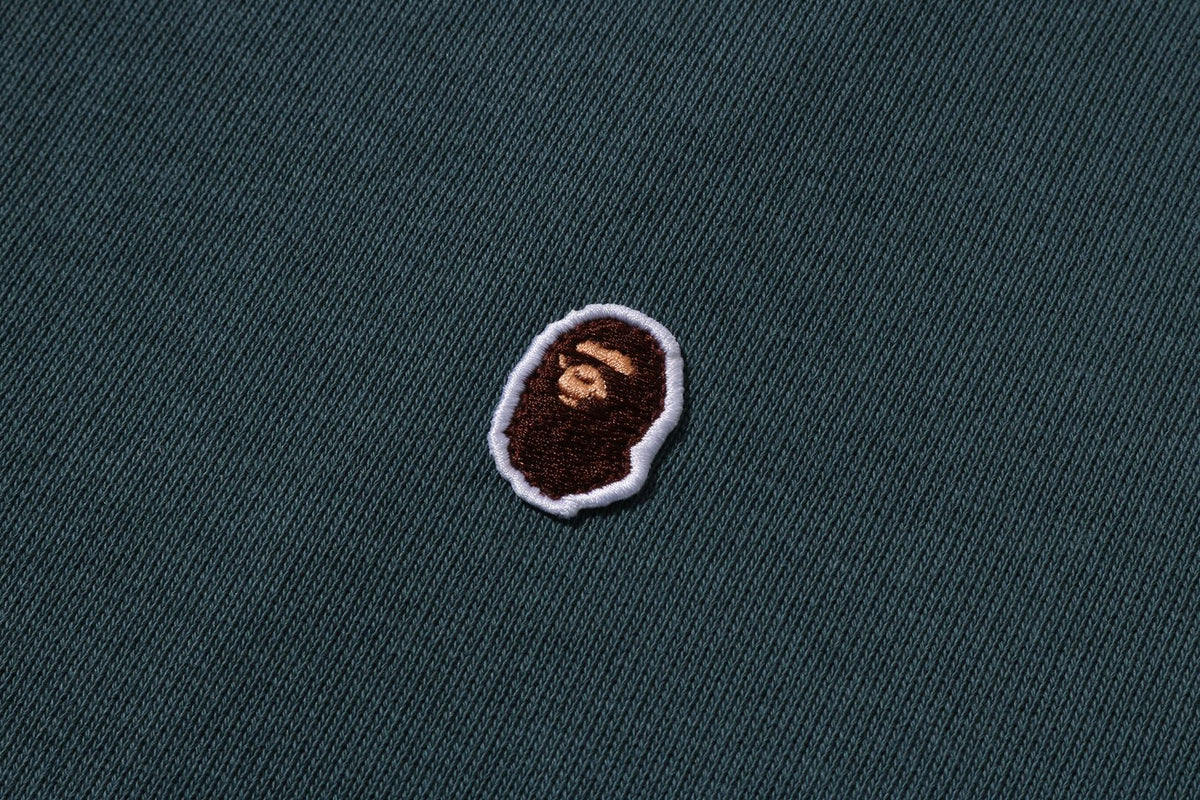 BAPE ONE POINT REGULAR FIT FULL ZIP HOODIE