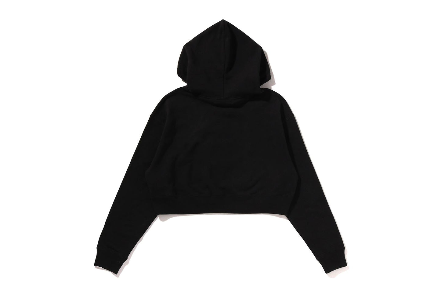 BAPE APE HEAD ONE POINT CROPPED ZIP HOODIE