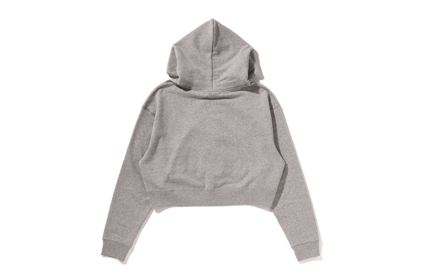 BAPE APE HEAD ONE POINT CROPPED ZIP HOODIE