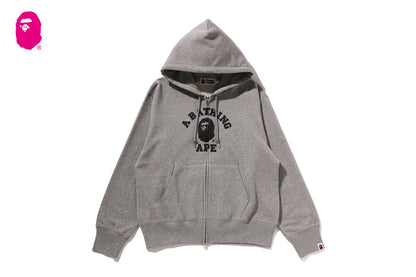 BAPE 大學拉鍊連帽外套