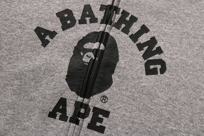BAPE 大學拉鍊連帽外套