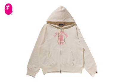 BAPE 大學拉鍊連帽外套