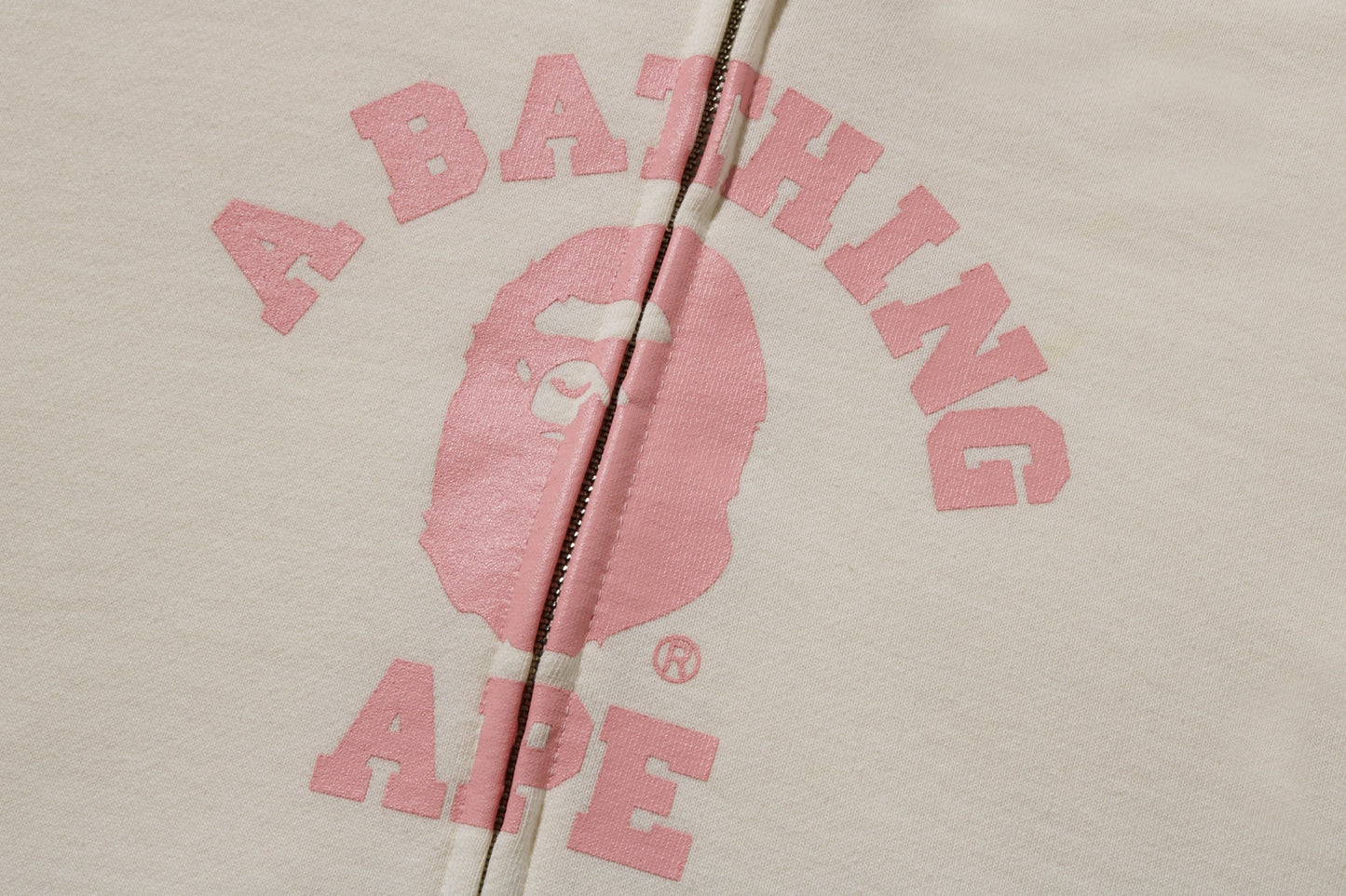 BAPE 大學拉鍊連帽外套