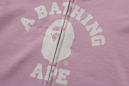 BAPE 大學拉鍊連帽外套