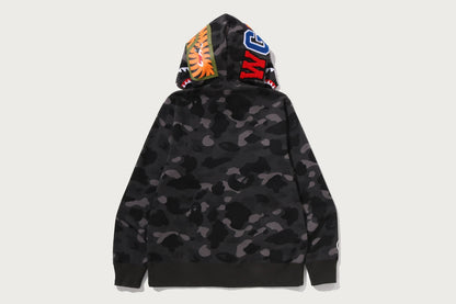 BAPE COLOR CAMO SHARK FULL ZIP HOODIE