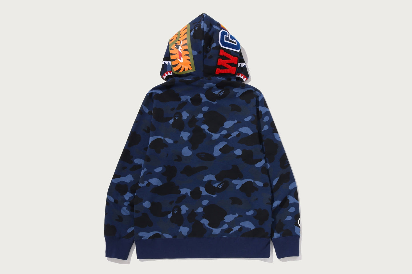 BAPE COLOR CAMO SHARK FULL ZIP HOODIE