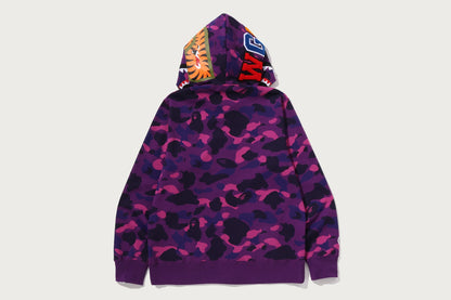 BAPE COLOR CAMO SHARK FULL ZIP HOODIE