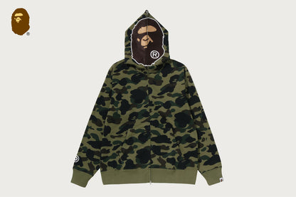 BAPE 1ST CAMO 2ND APE 全拉鍊連帽衫